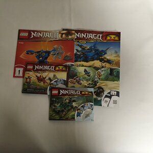 Lego Ninjago Legacy 70668 71740 71745 71700 71701  Instruction Manual ONLY